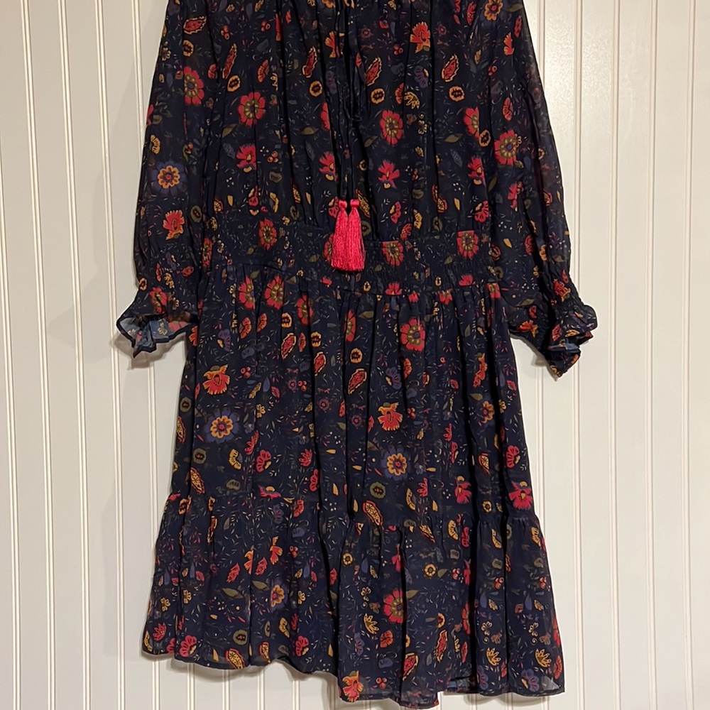 Floral Print Women's Dress - Picture 2 of 8
